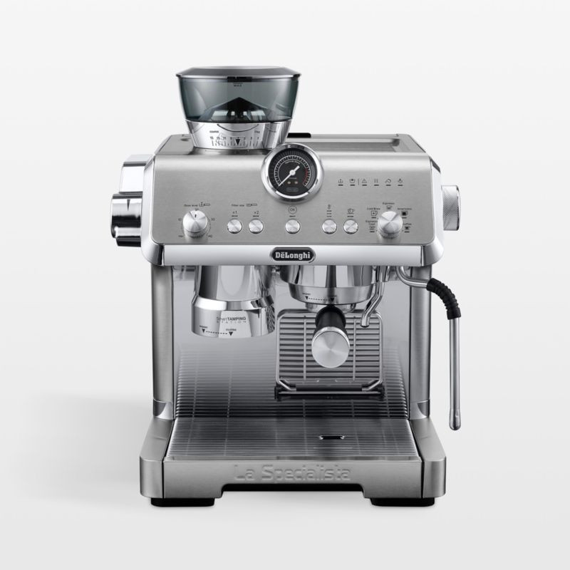De'Longhi La Specialista Opera Espresso Machine with Cold Brew + Reviews | Crate & Barrel | Crate & Barrel