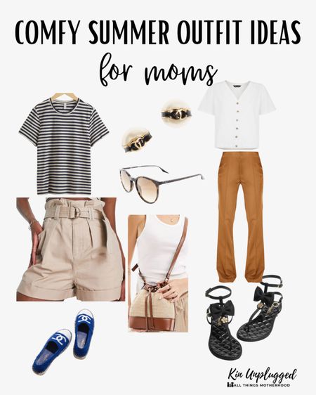 A couple of comfortable yet chic summer outfit ideas for the cool mom #ltkfinds #ltkmom

#LTKSeasonal
