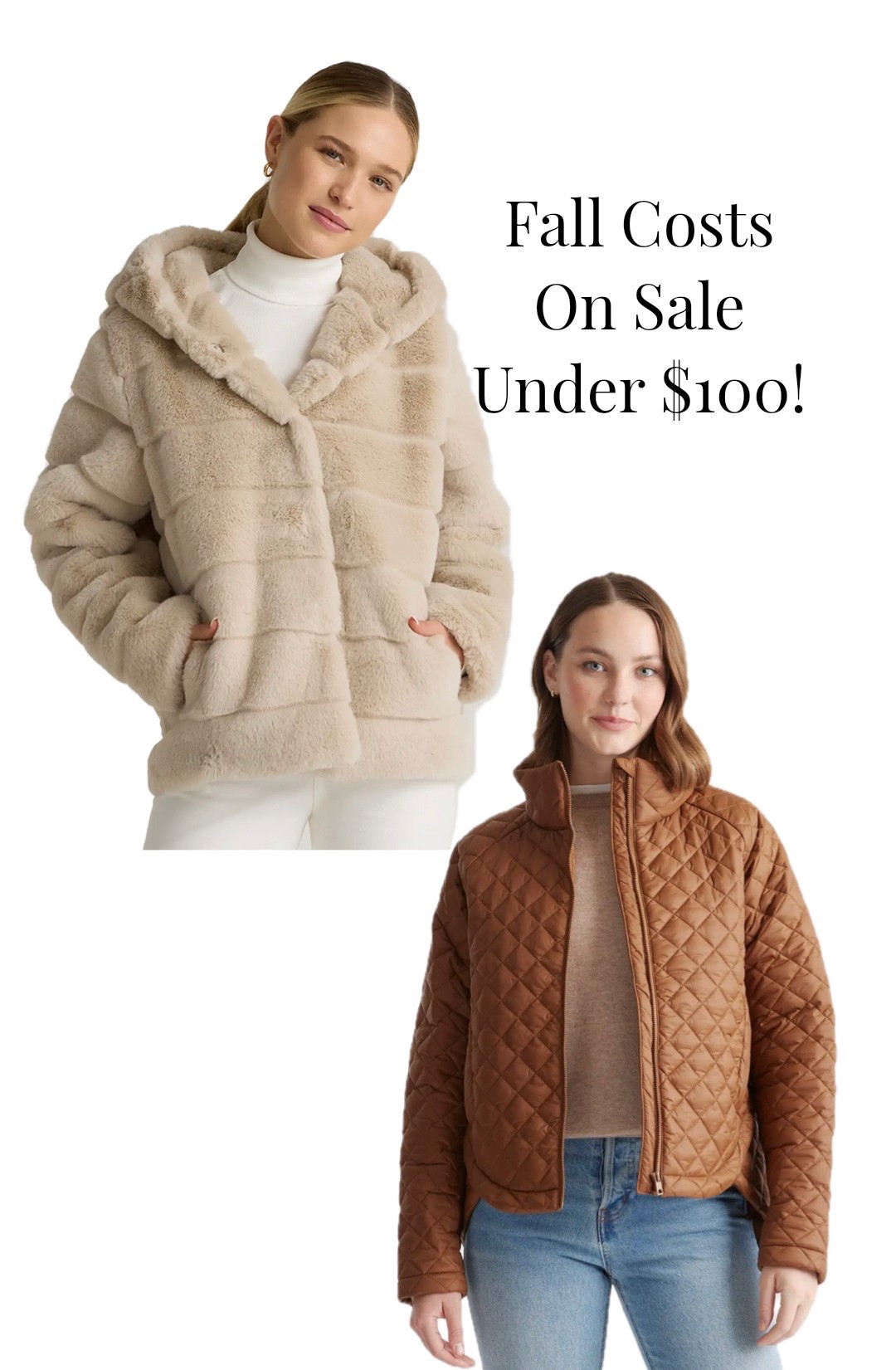 Fall and winter coats on sale under $100!

#LTKSeasonal #LTKOver40 #LTKSaleAlert