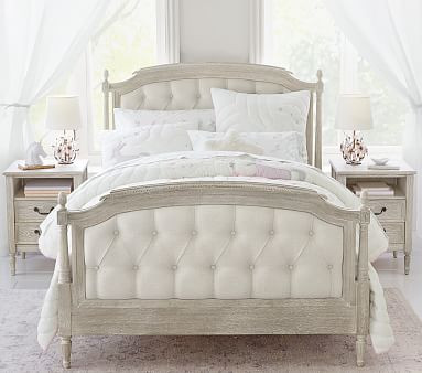 Blythe Upholstered Bed | Pottery Barn Kids