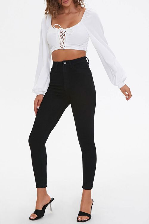 High-Rise Skinny Jeans | Forever 21 (US)