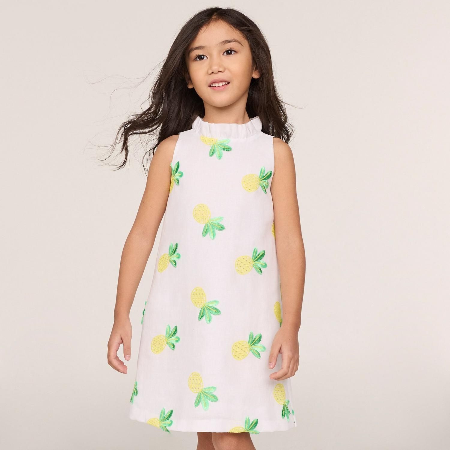 Embroidered Pineapple Sundress | Janie and Jack