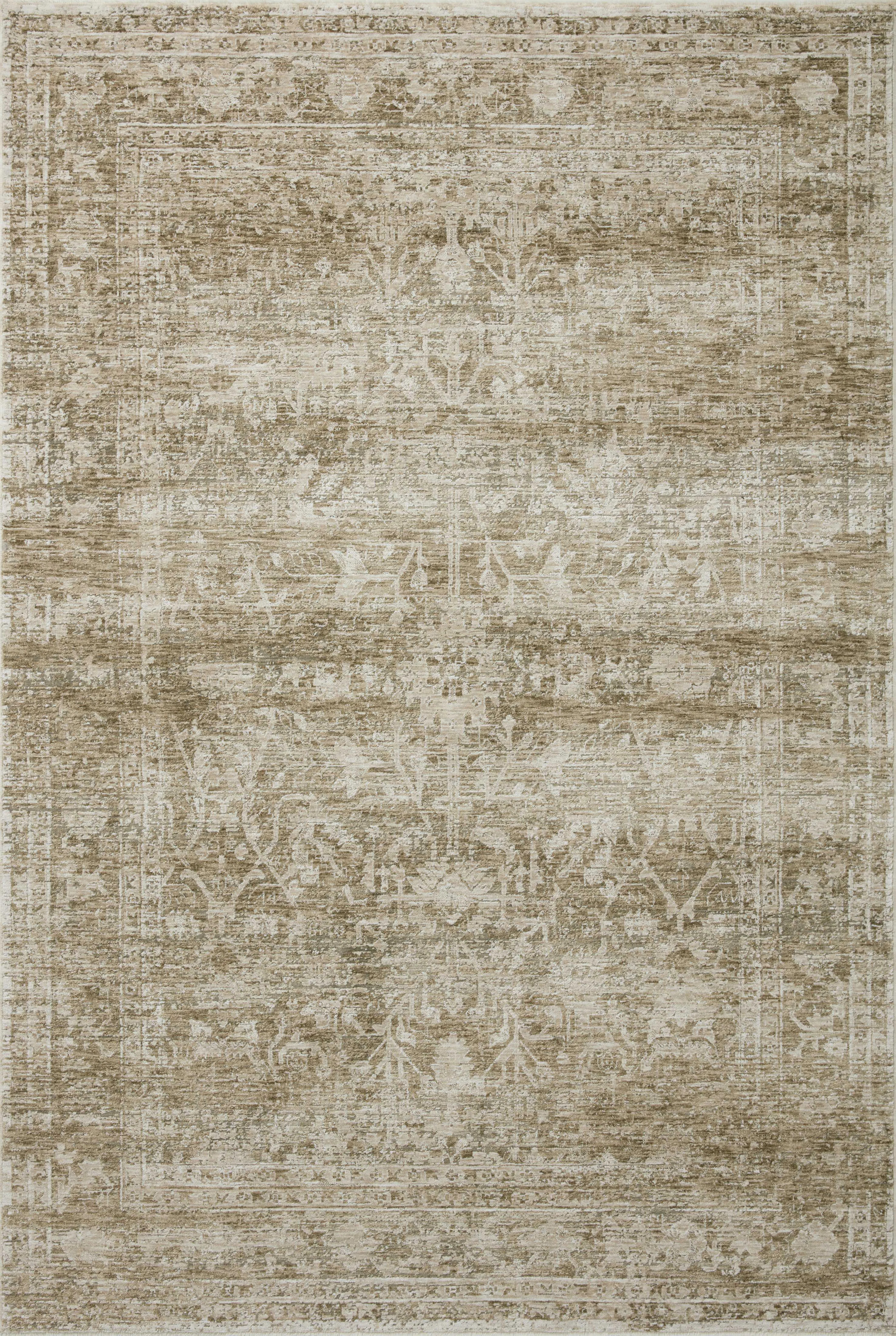 Amber Lewis x Loloi Honora Khaki / Beige Area Rug | Wayfair North America