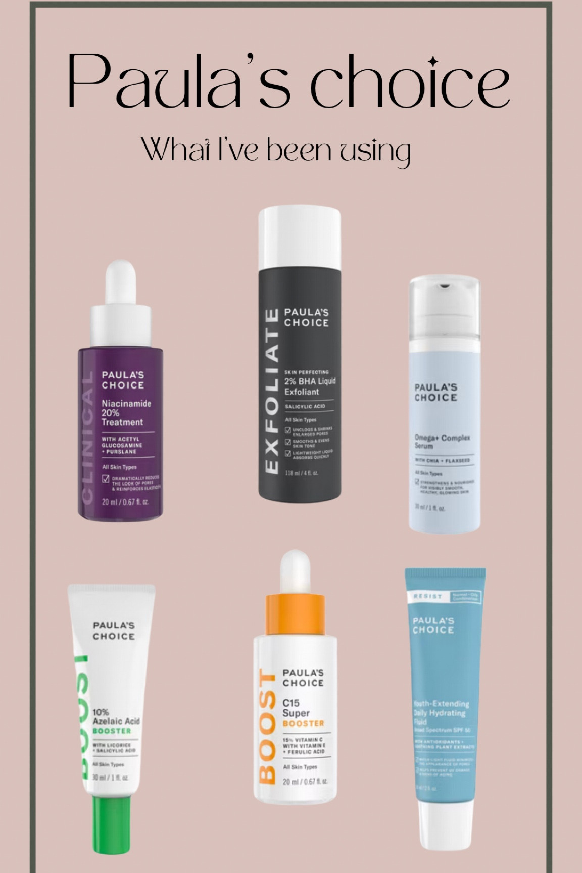 My skin has been feeling great while using Paula’s choice! I have definitely noticed a more even skin tone! Through 1/6, Paula’s choice is having a buy 2 get 1 free deal! No code necessary 

Skincare 

#LTKbeauty #LTKover40 #LTKsalealert