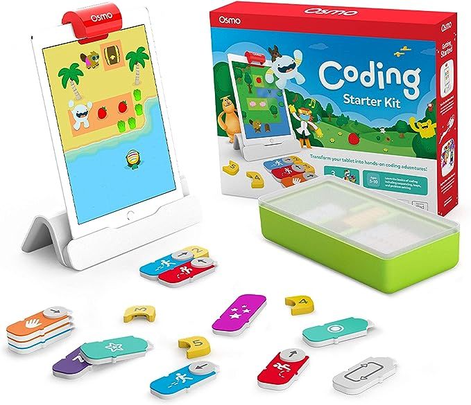 Osmo - Coding Starter Kit for iPad - 3 Hands-on Learning Games - Ages 5-10+ - Learn to Code, Codi... | Amazon (US)
