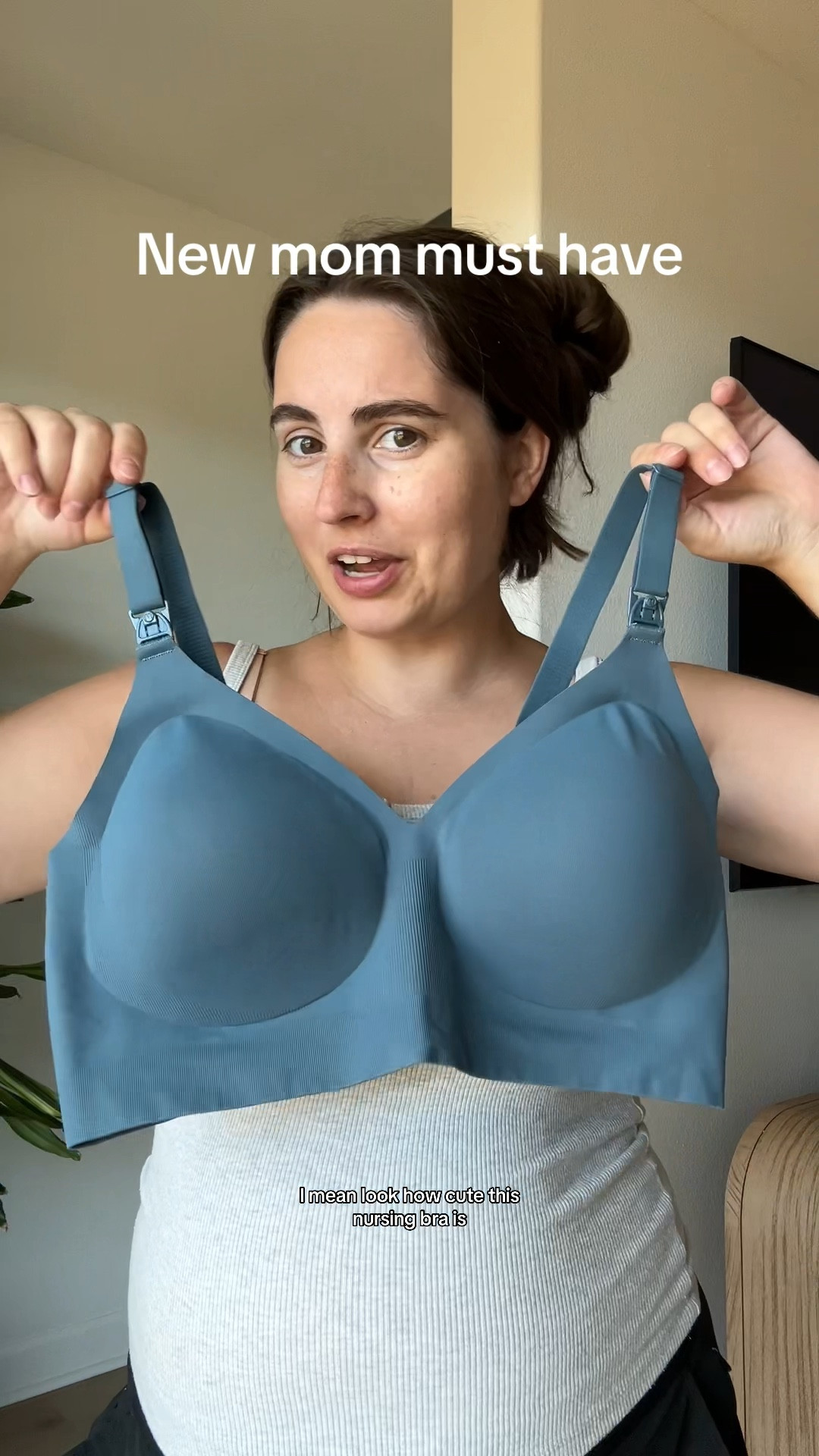 Pregnancy body = unpredictable. At least my bra drawer doesn’t have to be! This @momcozyofficial Nursing Bra is soft, supportive, cooling, and actually comfortable enough to wear all day 🙌 Link in bio + use my code JULIABB20 for 20% off - on both Amazon and Momcozy’s website 

Nursing bra, postpartum essentials, breastfeeding, new mom, first time mom, maternity bra, breastfeeding bra, pumping bra, baby registry, new mom must have, Amazon find, Amazon essentials, Amazon baby