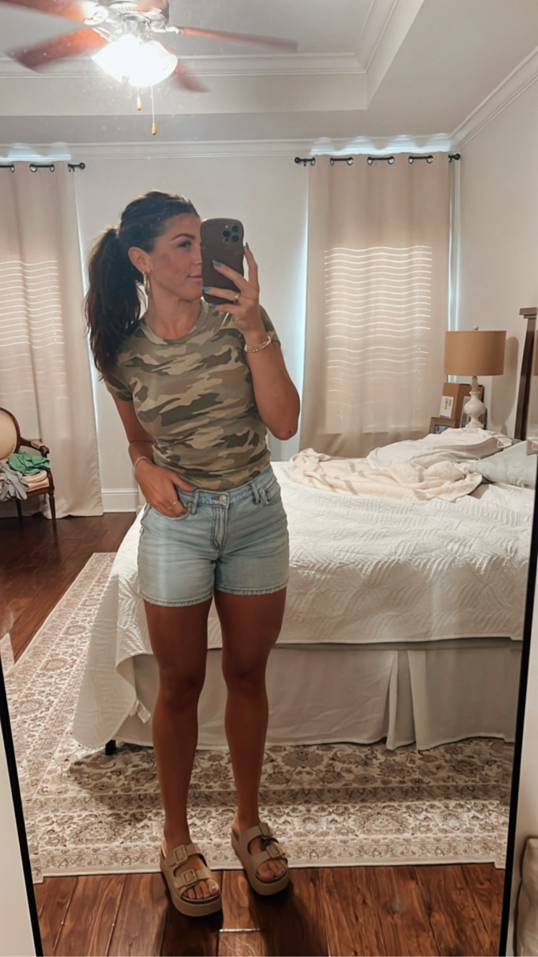 Big AE sale and my whole outfit is too!! #americaneagle #salealert #camoshirt #momshorts

#LTKFindsUnder50 #LTKSaleAlert #LTKStyleTip