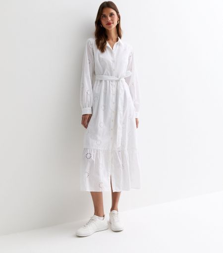 Broderie white dress

#LTKSeasonal #LTKswim #LTKworkwear