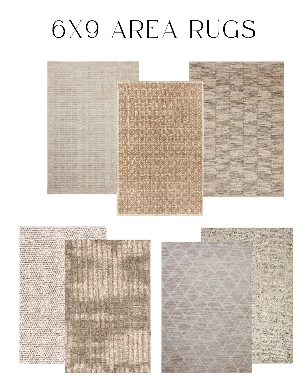 6x9 Neutral Area Rugs

#LTKHome