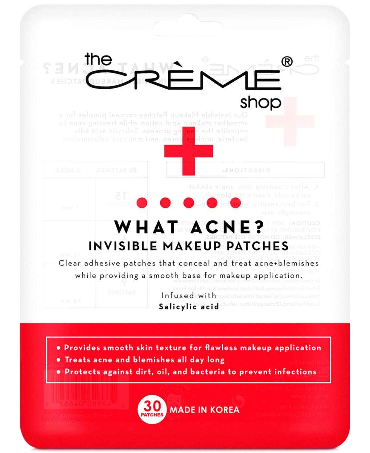The Creme Shop What Acne? Invisible Makeup Patches | Macy's