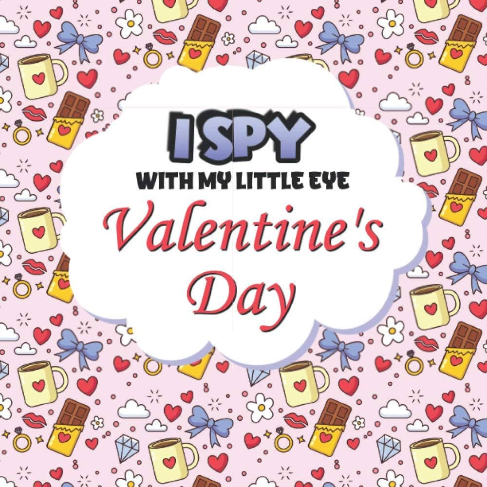 I Spy With My Little Eye Valentine's Day: Coloring and Guessing Game for Toddlers Ages 2-5 | Vale... | Amazon (US)