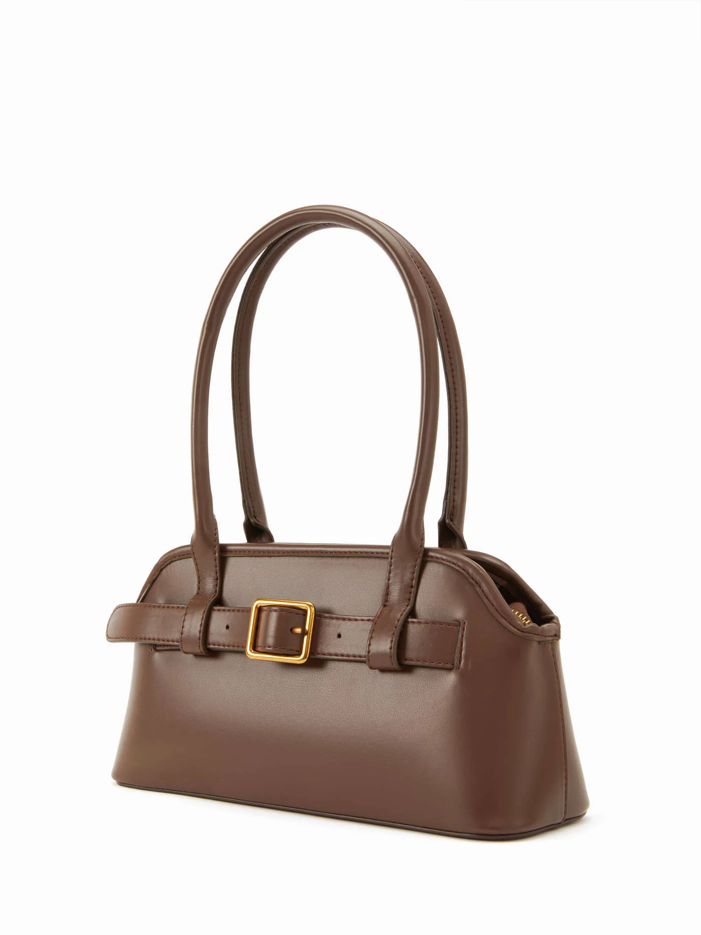 FAUX LEATHER BUCKLE SHOULDER BAG CHF 62.90 | Cider