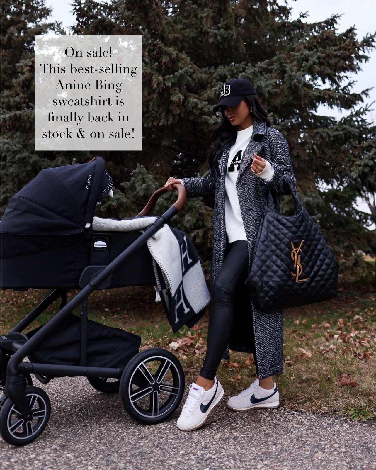 Sale alert and the best selling Anine Bing crewneck sweatshirt is finally back in stock and on sale. Such a perfect elevated basic that you can style so many ways for spring while still feeling effortless and chic.

Anine Bing crewneck sweatshirt runs TTS

miamiamine Anine Bing sweatshirt sale luxury finds spring must haves elevated basics chic everyday style casual luxe outfit wardrobe staples

#LTKTravel #LTKSaleAlert #LTKSeasonal