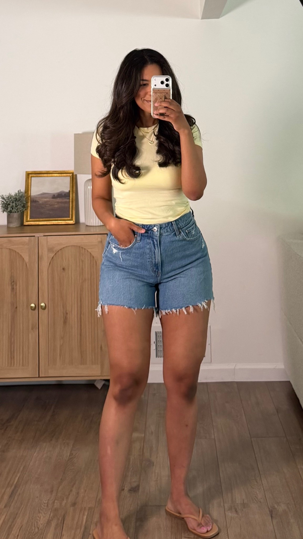 The best shorts for girls with thick thighs. ;-dad shorts size curve love 8!!! Small baby tee!

#LTKootd #LTKSaleAlert #LTKMidsize