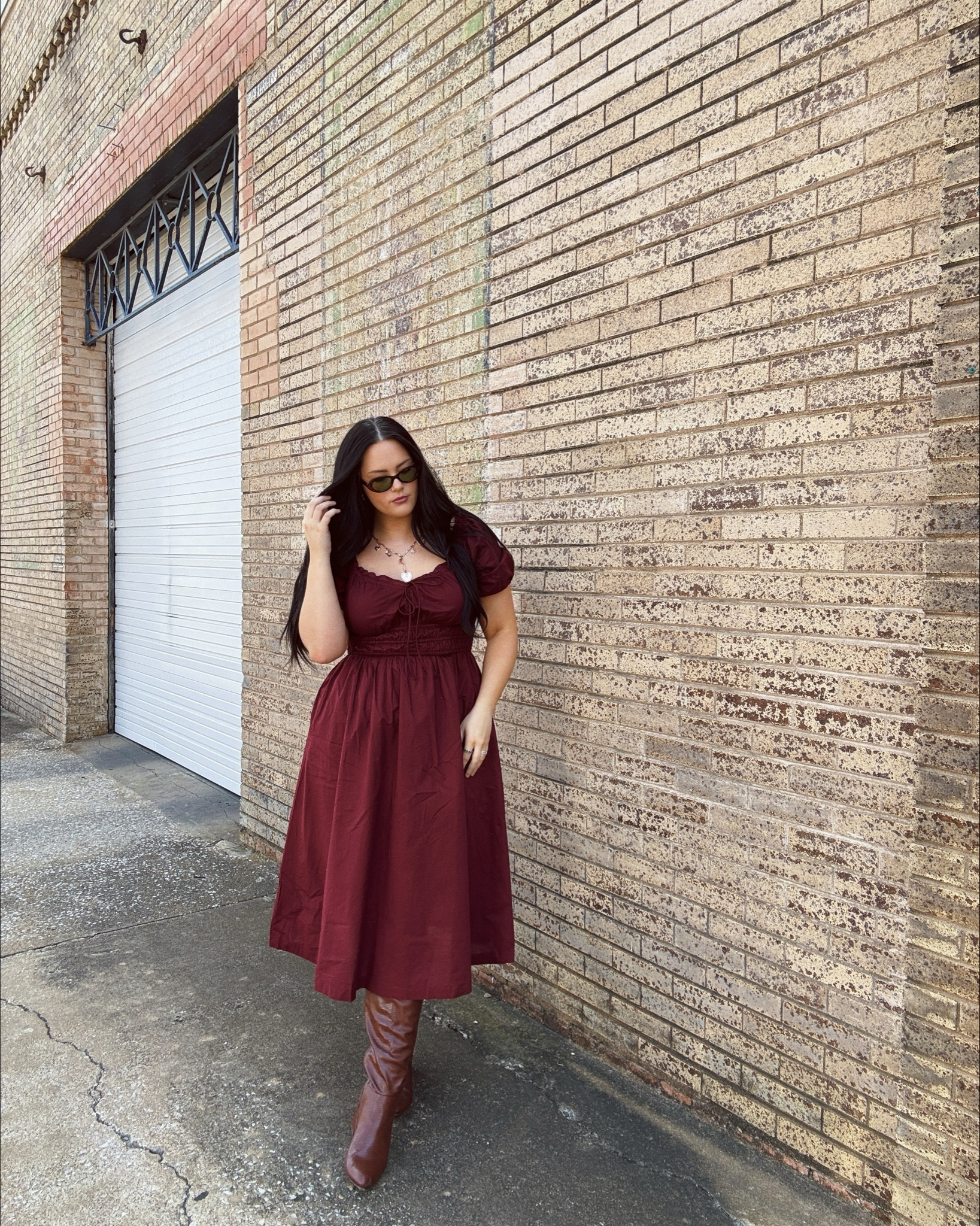 Wearing size L in the dress, I’m typically between L & XL at old navy and went with the smaller of the two for this dress! Super stretchy chest area/waist. Skirt is unlined so I wore my nude thigh savers with it 🥰

#LTKStyleTip #LTKFindsUnder50 #LTKMidsize