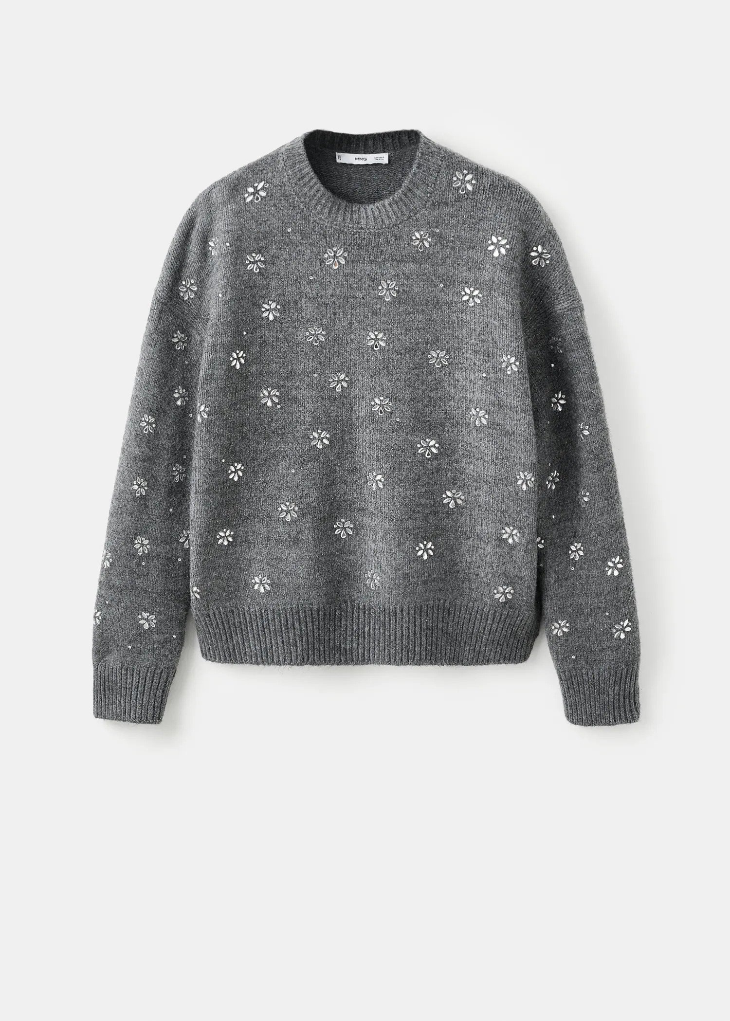Crystal detail sweatshirt | Mango (US/MX/AU)