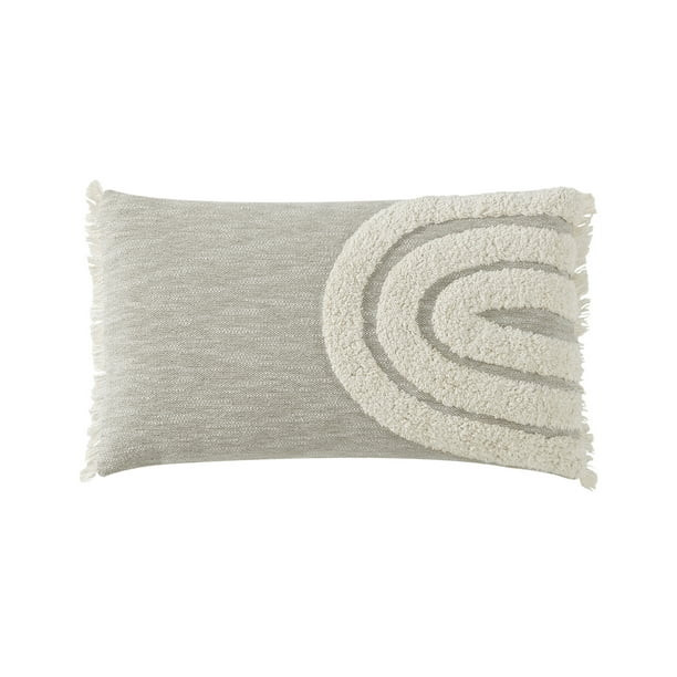 Better Homes & Gardens, Grey Arches Decorative Pillow, Oblong, 14" x 24", 1 Piece - Walmart.com | Walmart (US)