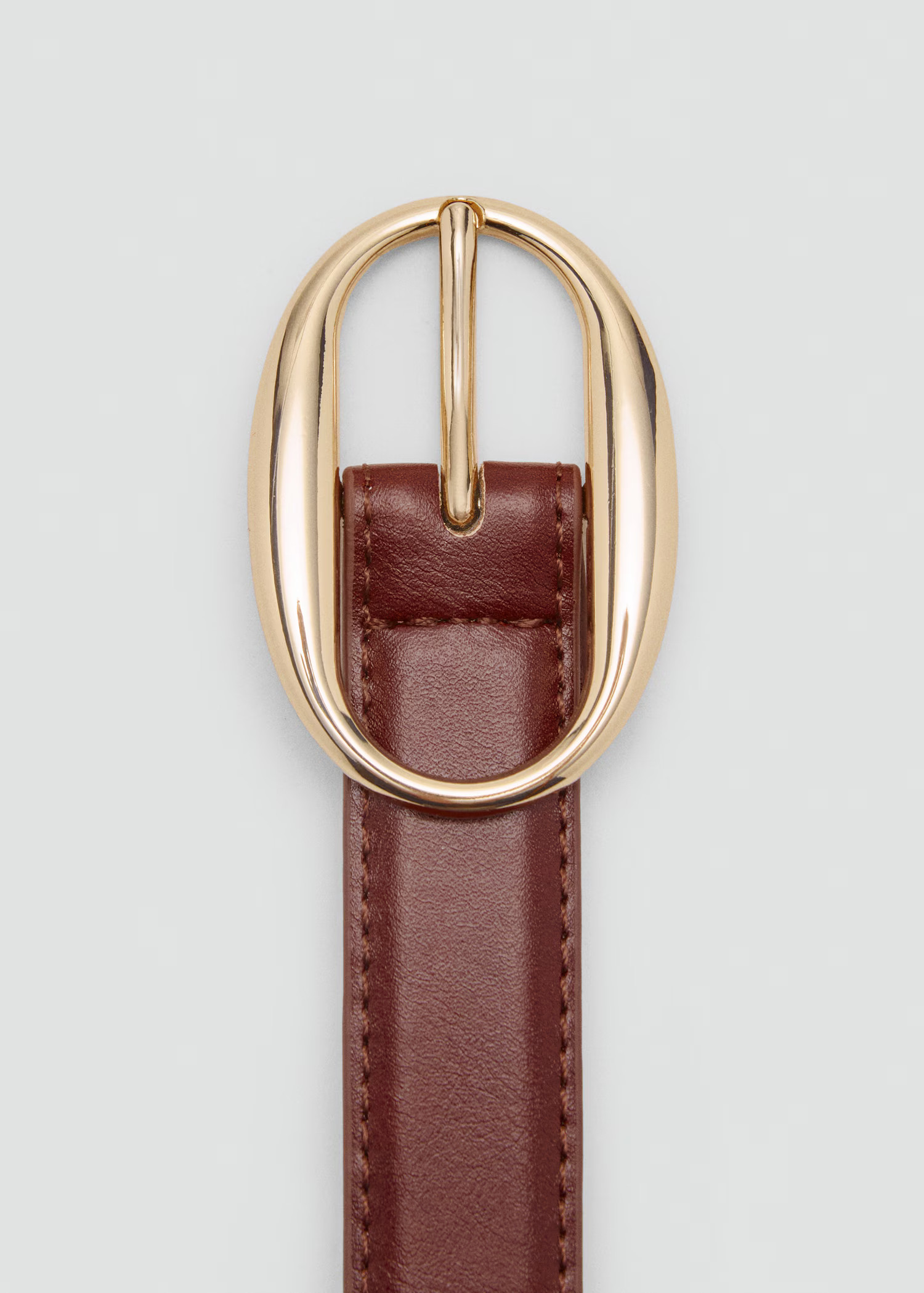 Oval buckle belt | Mango (US/MX/AU)