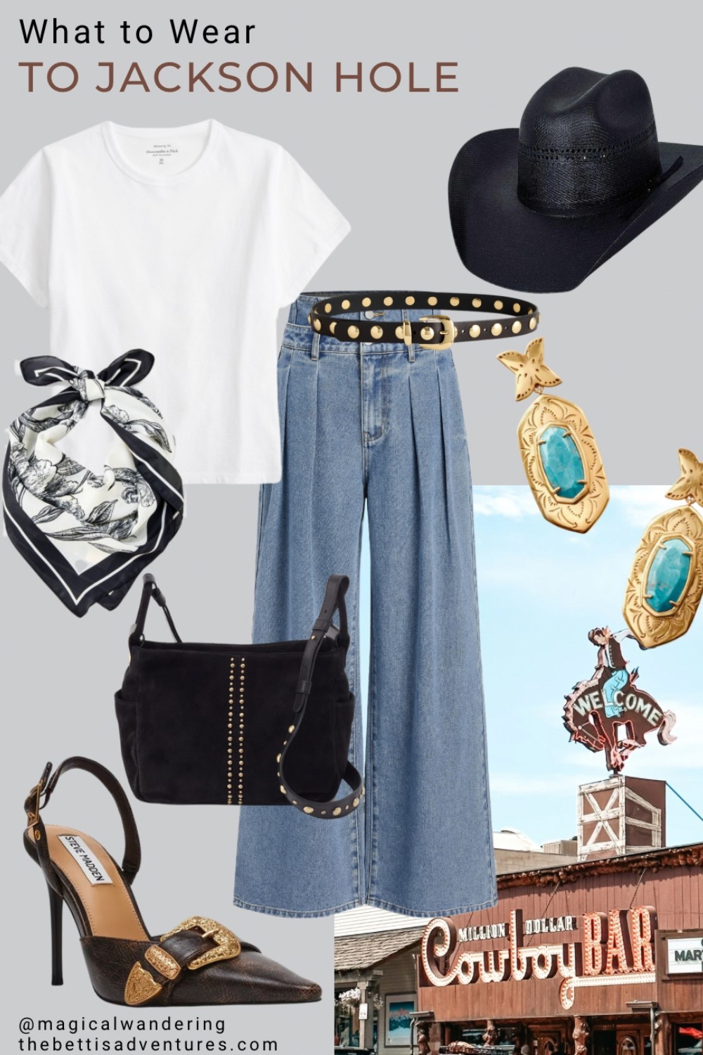 Summer in Jackson Hole Outfit Idea

What to wear to dinner in Jackson Hole

#jacksonholeoutfit #westernoutfit #westernstyle 

#LTKSpringSale #LTKFestival #LTKStyleTip