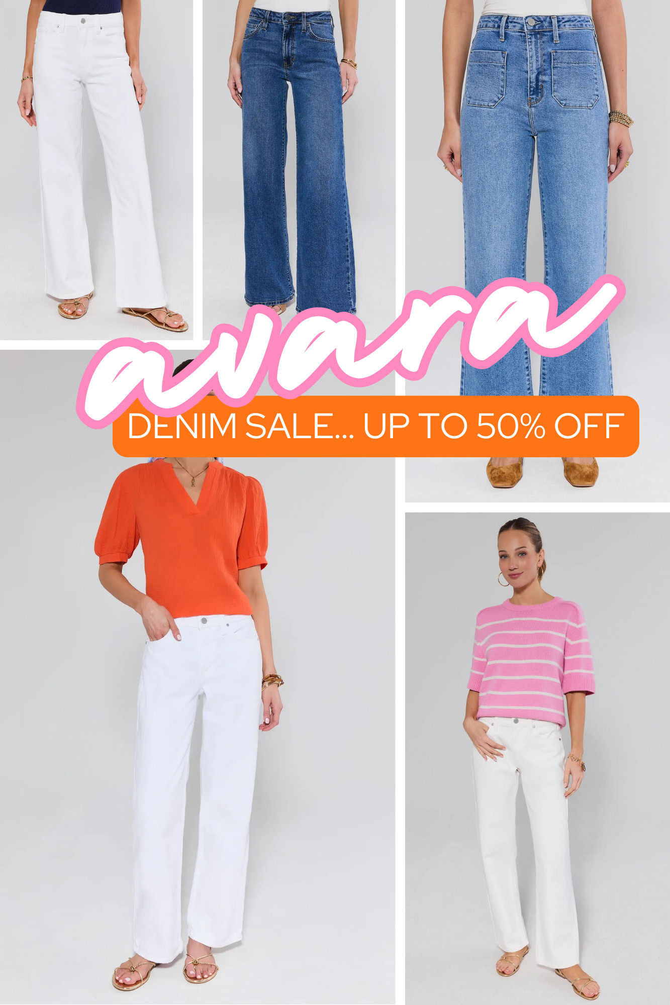 Denim days = made 🤍👖 Avara denim favorites are up to 50% off and SO good right now! ✨ 

 #LTKootd #LTKSaleAlert
