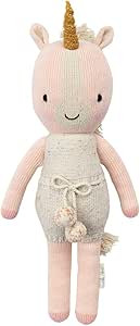 cuddle + kind Ella The Unicorn Little 13" Hand-Knit Doll – 1 Doll = 10 Meals, Fair Trade, Heirl... | Amazon (US)