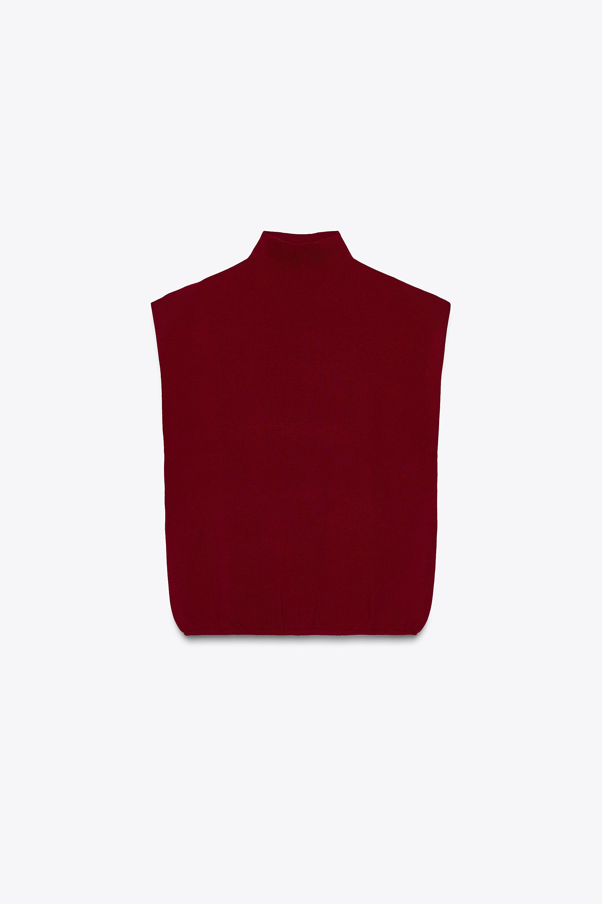 PLAIN KNIT TOP | Zara US