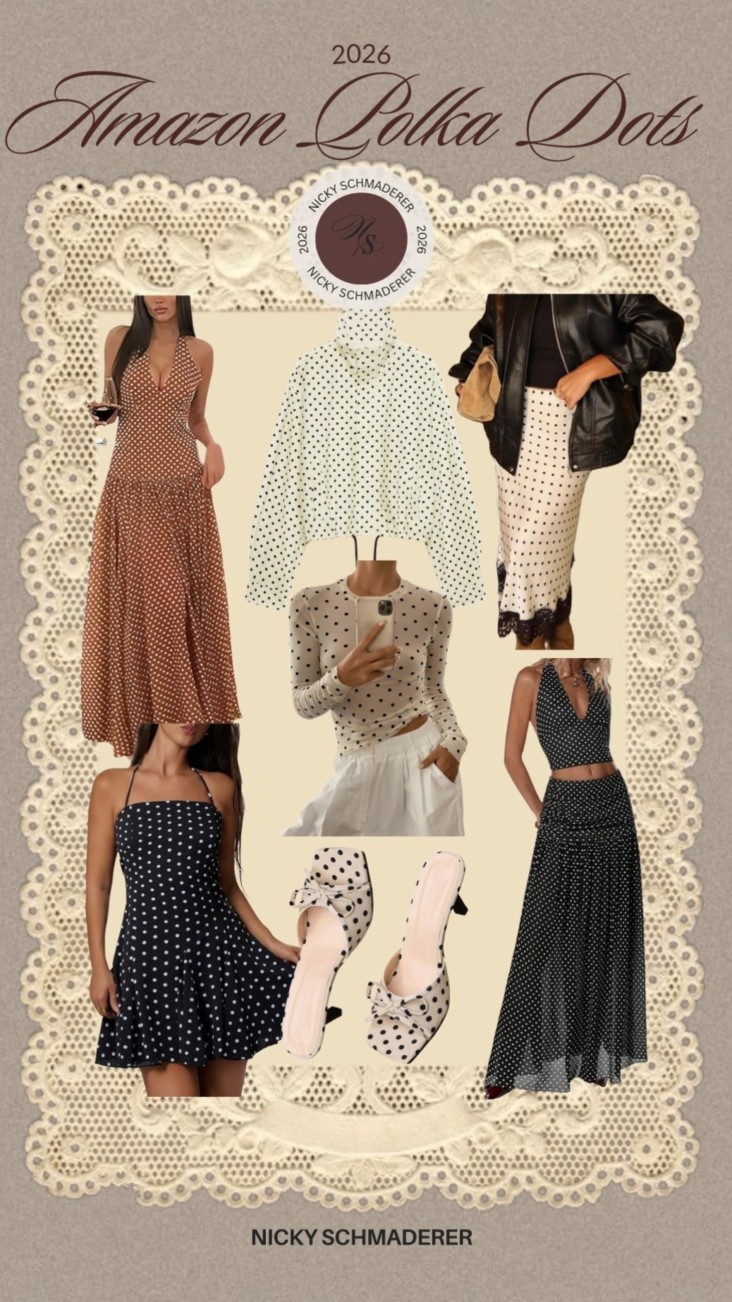 Amazon polka dot styles 
Maxi dress 
Vacation dress 
Party outfit 


#LTKWedding #LTKSeasonal #LTKTravel