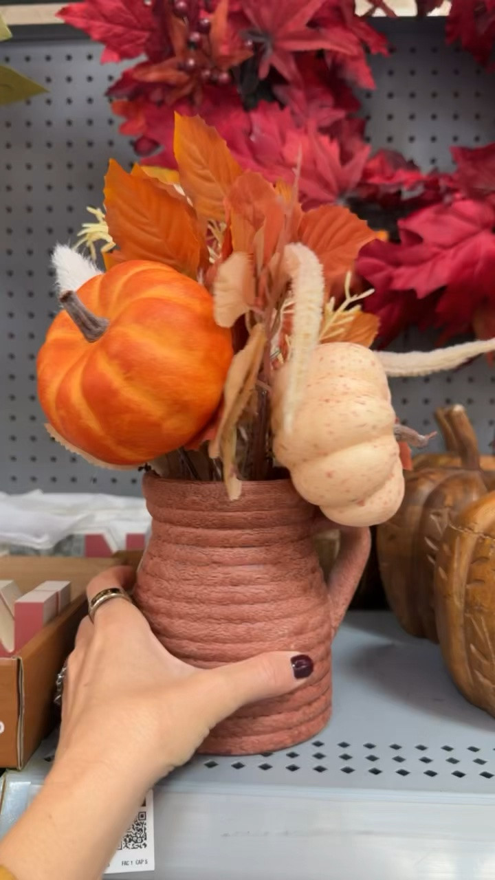The cutest fall vase!

Walmart, walmart fall finds, walmart fall decor, fall, fall decor, home decor, fall time

#LTKHome #LTKSeasonal