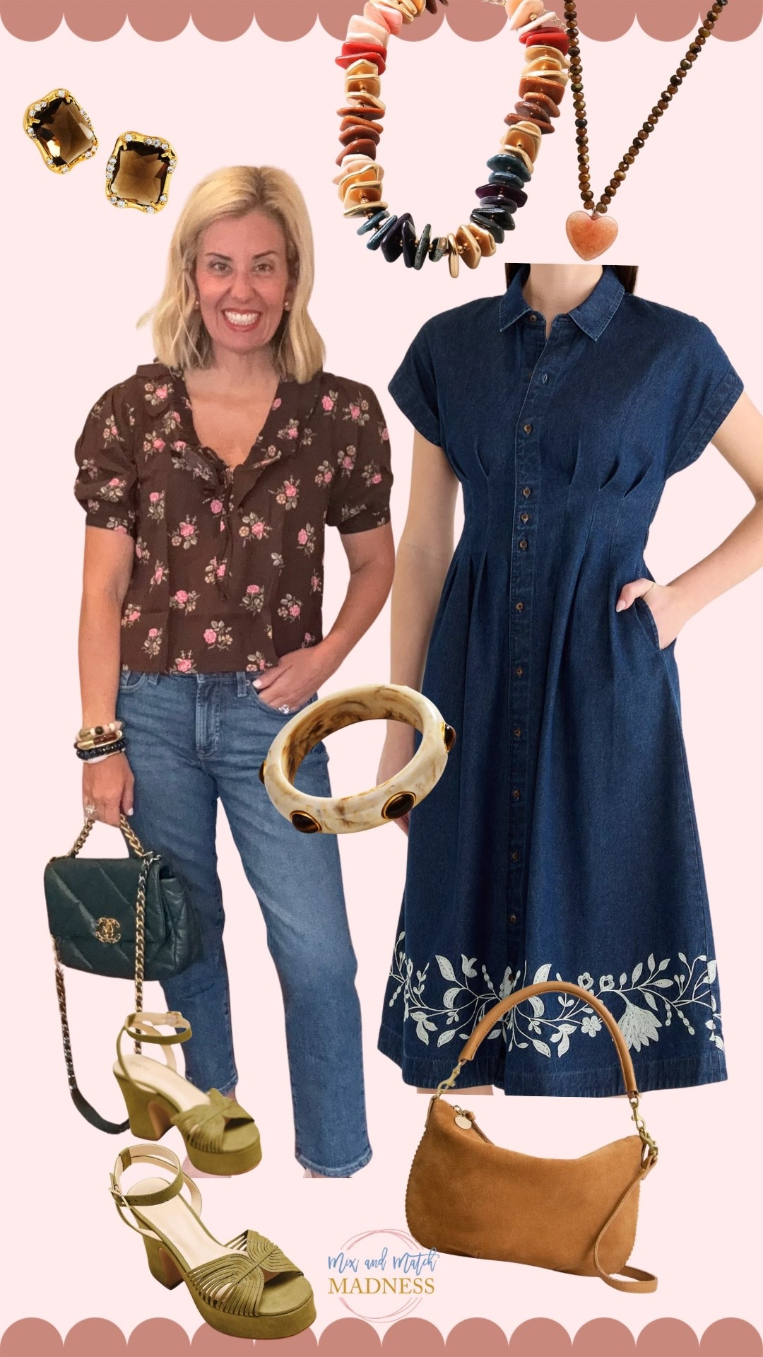 New arrivals I’m loving!
Top - xs
Jeans - 2 petite

*code mixandmatch for 25% off Erin McDermott necklace
*code Catherine20 at Allie + Bess for 20% off my bracelets