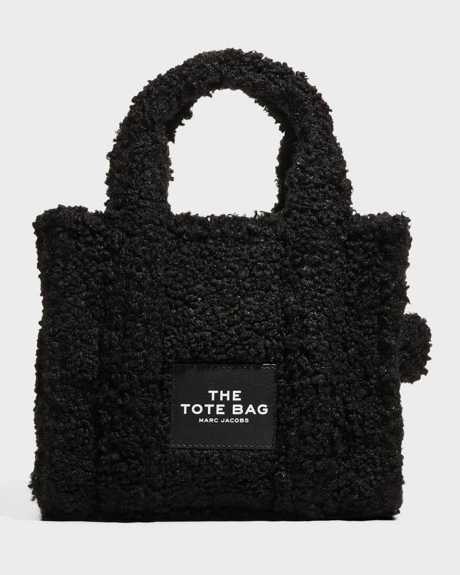 Marc Jacobs Mini Traveler Faux-Fur Tote Crossbody Bag | Neiman Marcus