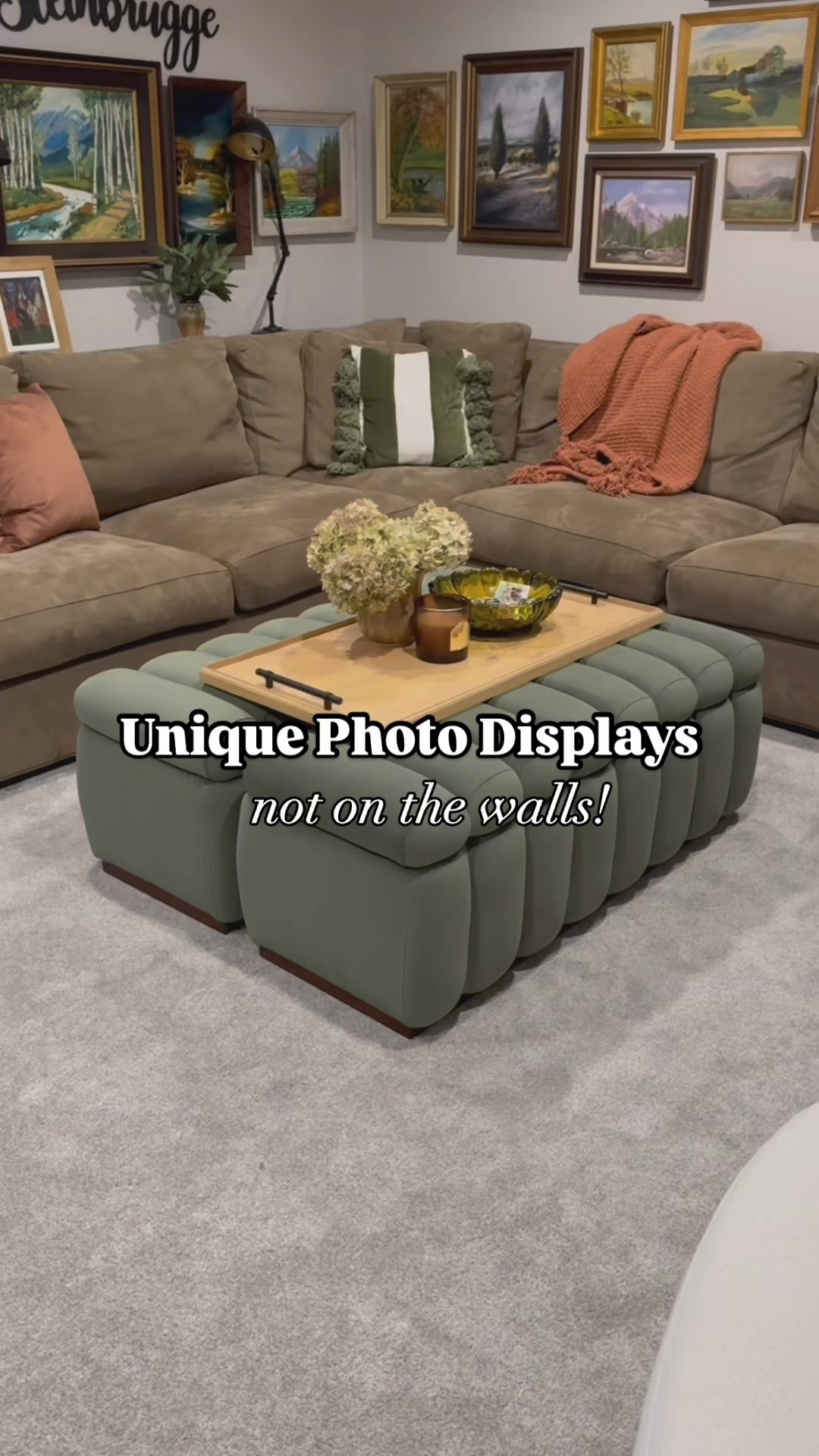 2 unique ways to display photos:

I used a collage app to add 4 pics to a standard 4”x6” photo then cut them apart. I love displaying them in a bowl or tray on the coffee table but I also loved used these vintage inspired mini frames to make magnets! 

#LTKFindsUnder50 #LTKStyleTip #LTKHome