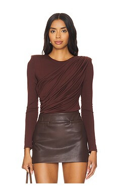 Undress Code American Beauty Bodysuit in Brown from Revolve.com | Revolve Clothing (Global)