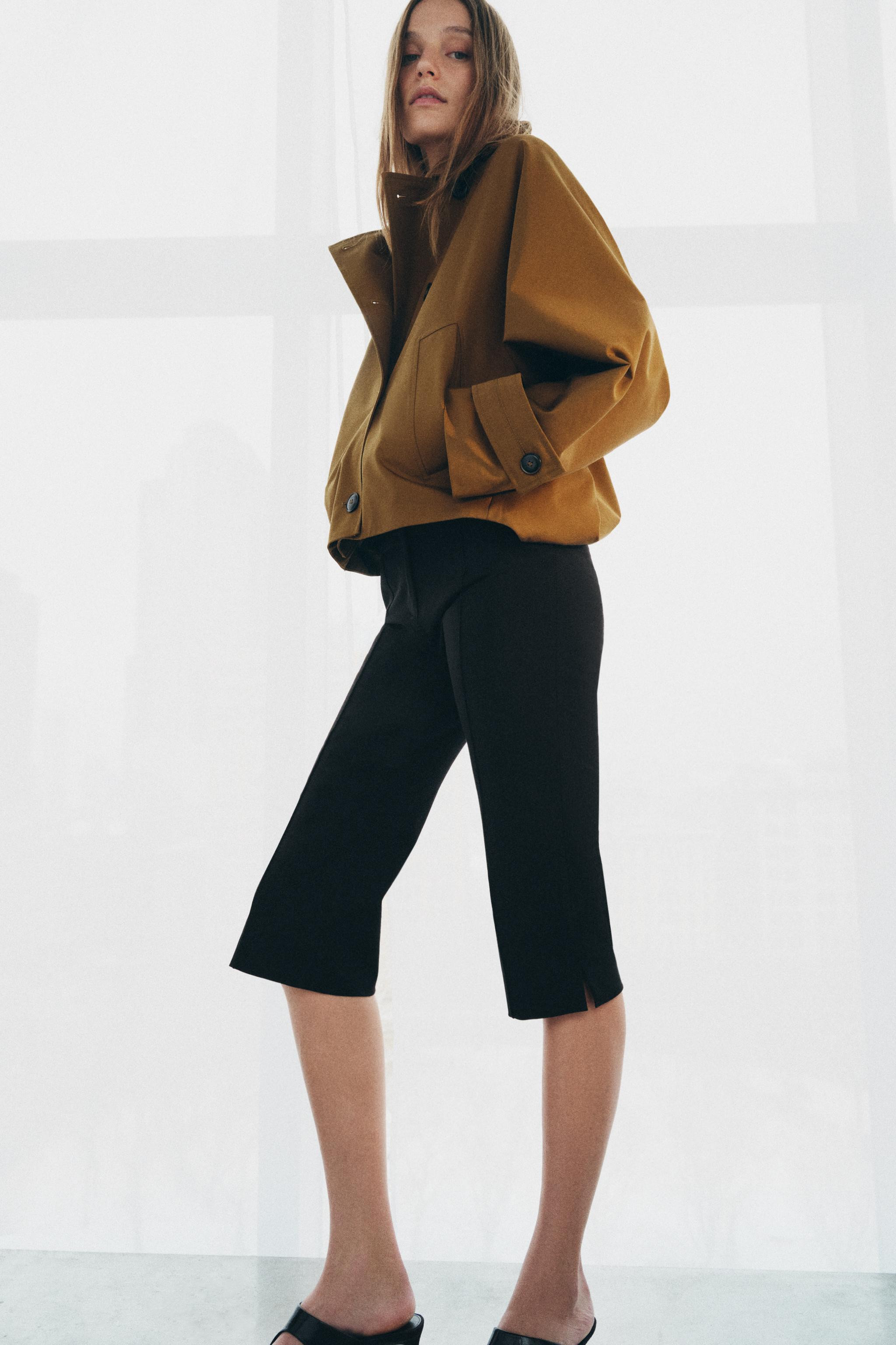 WATER-REPELLENT SHORT TRENCH COAT ZW COLLECTION | Zara UK