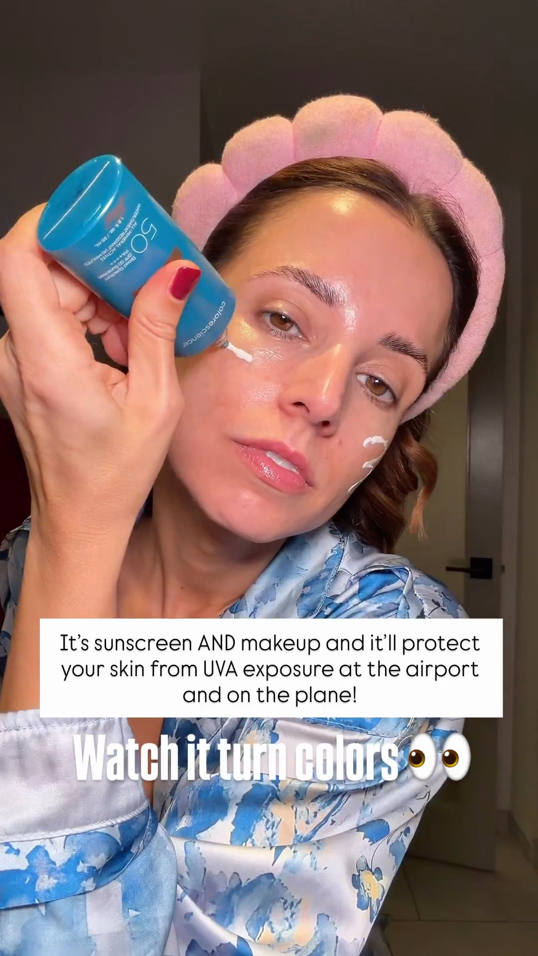 I’m almost 39-years-old and trying to age gracefully! Here’s what I’m doing. I wear this Colorscience sunforgettable total protection face shield flex SPF 50 in color medium. I also wear the bronzer but it’s not necessary. You can wear this alone or let it dry 60 seconds and add liquid foundation over it for more coverage.

#LTKmorningroutine #LTKselfcare #LTKBeauty