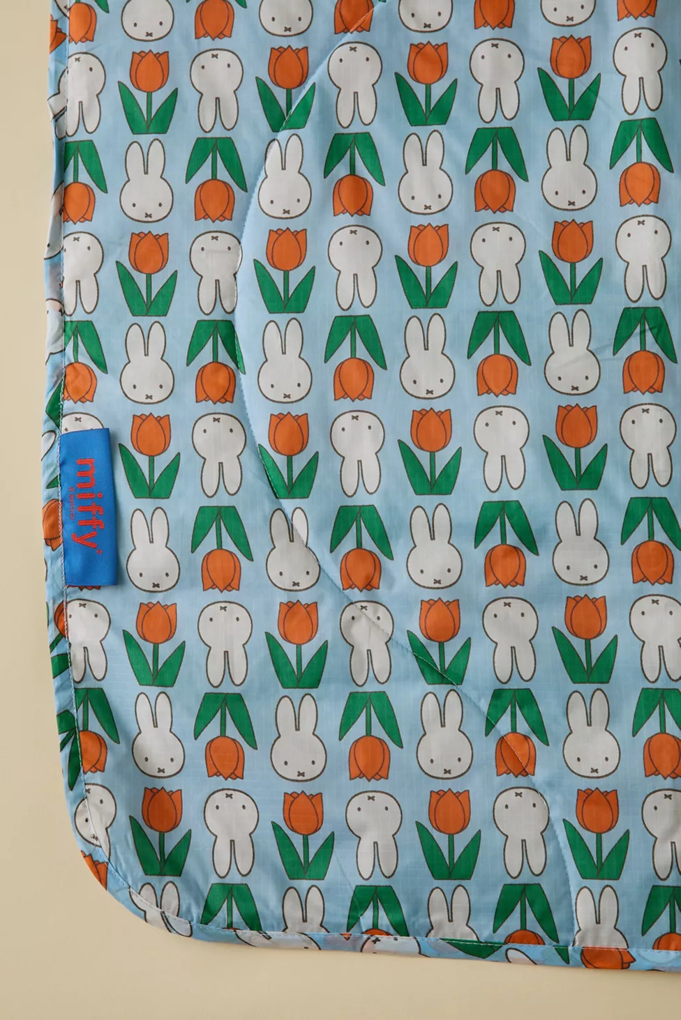 BAGGU & Miffy Puffy Quilted Picnic Blanket | Urban Outfitters (US and RoW)