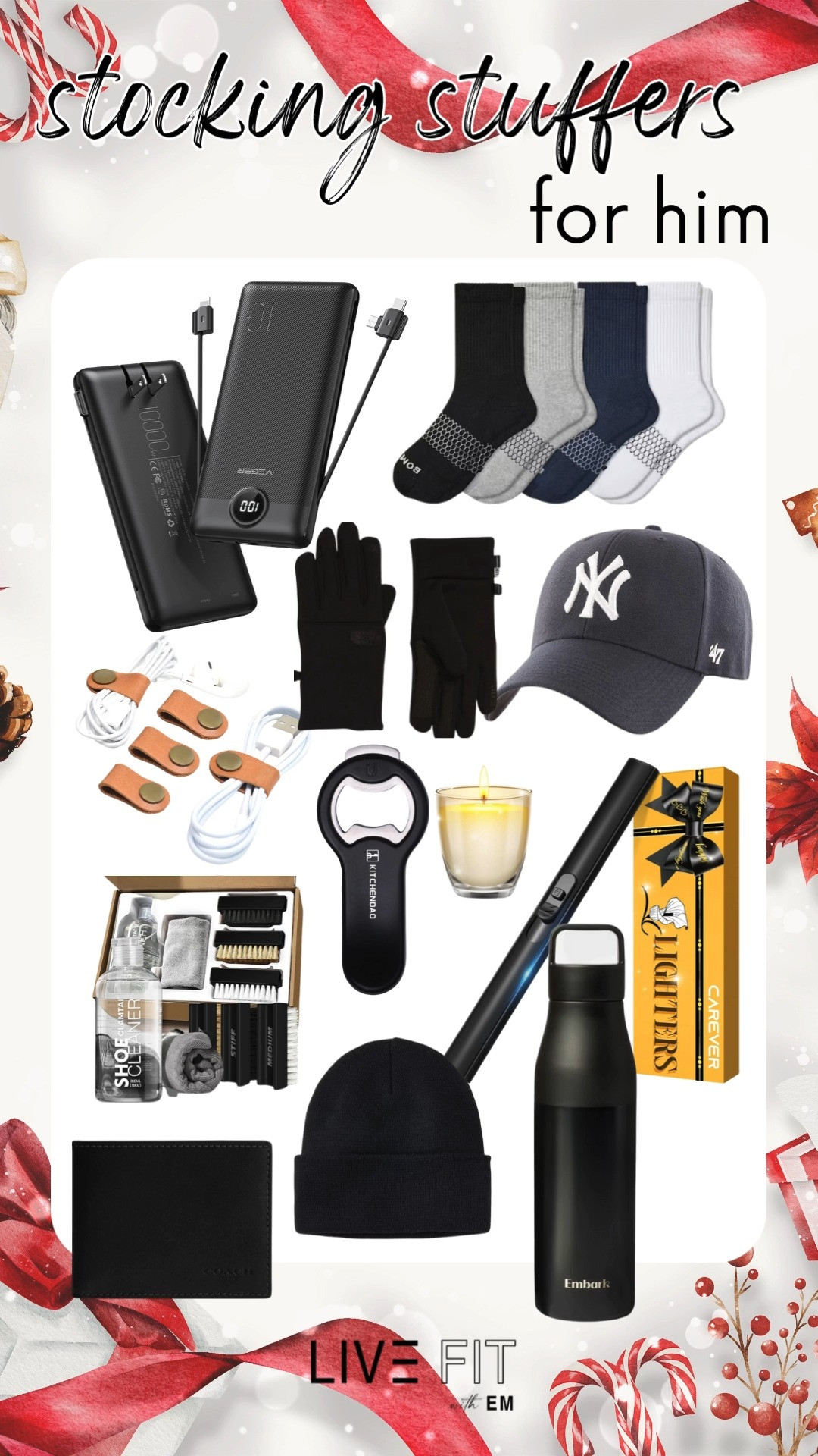 Stocking stuffers for him that feel easy, clever and guaranteed to spark a holiday smile. Sharing small finds that bring big cozy energy to his season. 🎁✨🎄
#stockingstuffersforhim #giftideasforhim #holidaygifts #ltkholiday #ltkgiftguide #giftguide2024 #giftsforhim #holidayfinds #ltkholidaygifts #festivefavorites 

 #LTKGiftGuide #LTKHoliday #LTKSeasonal