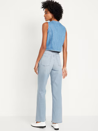 High-Waisted Wow Wide-Leg Jeans | Old Navy (US)