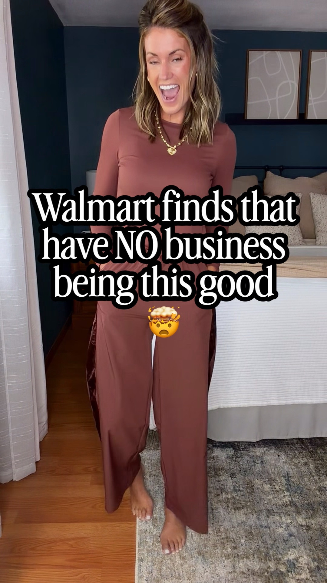 Walmart you continue to surpass my expectations. Quality 👏 Prices 🤯
Wearing small in all pieces. Size down in pants if in between sizes.

#LTKOver40 #LTKSeasonal #LTKActive
@Walmart