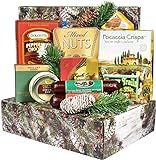 Gift Basket Village Home For The Holidays Care Package, Deluxe Gift Box with Meat and Cheese, Cracke | Amazon (US)