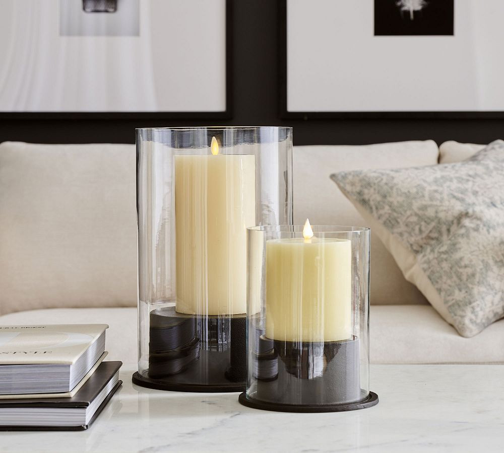 Austin Reversible Hurricane Candleholder | Pottery Barn (US)