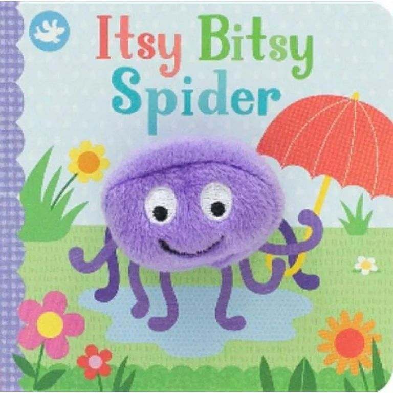 Itsy Bitsy Spider Finger Puppet Book (Board Book) | Walmart (US)