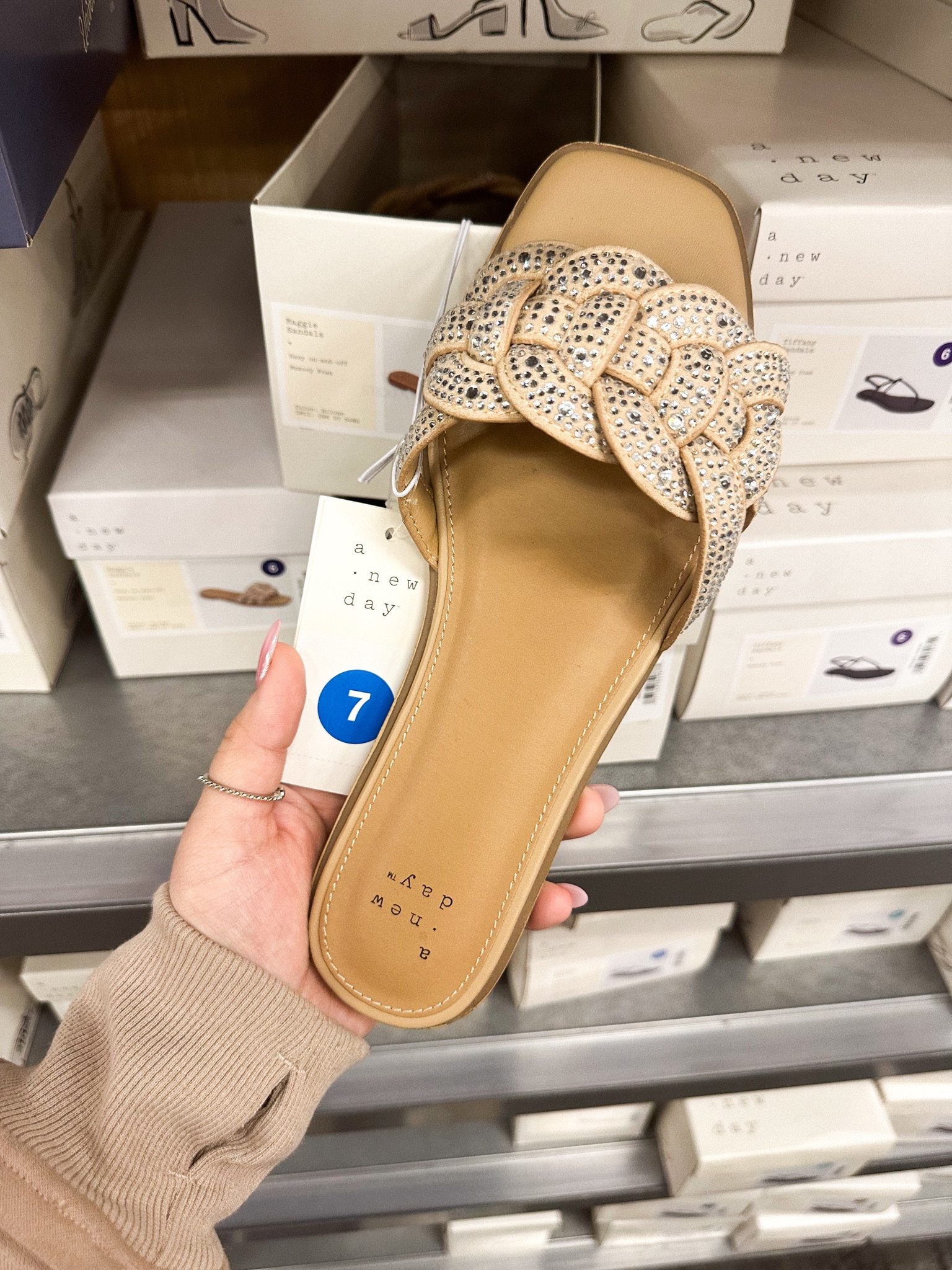 Love these sandals for Spring & Summer to complete any outfit! Comes in black & fits true to size!

#LTKfindsunder50 #LTKshoecrush #LTKstyletip