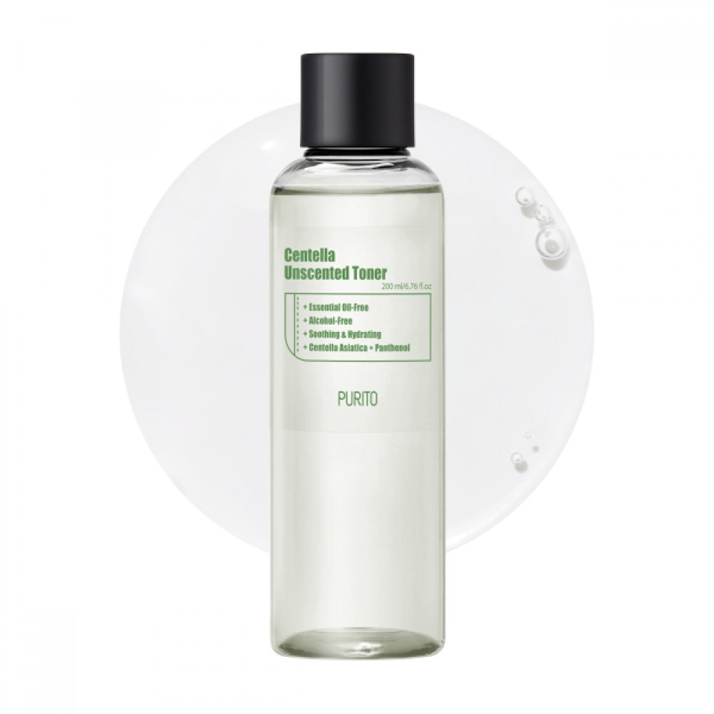 PURITO - Centella Unscented Toner - 200ml | STYLEVANA