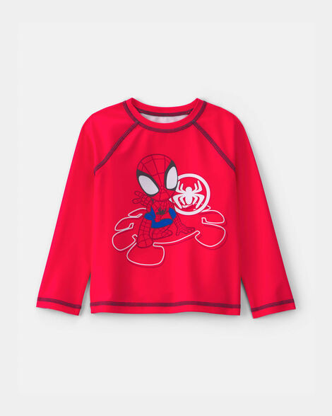 Toddler Boy ©Marvel Spider-Man Long-Sleeve Rashguard - Red | Carter's | Carter's Inc