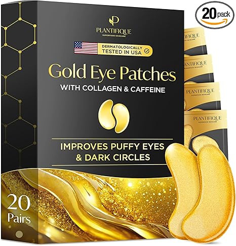 PLANTIFIQUE Patch Occhi Antirughe Donne e Uomini | Maschera Occhiaie e Borse | Skin Care Kit Viso... | Amazon (IT)