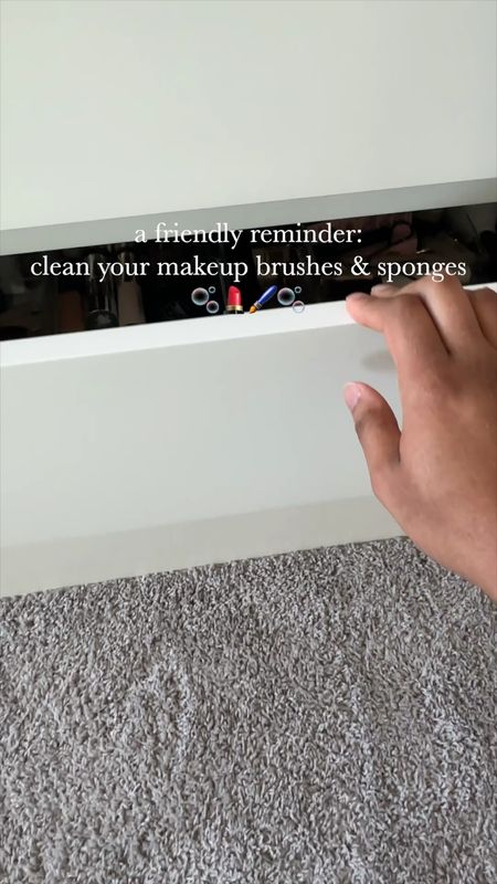 When was the last time you cleaned your makeup brushes and sponges? 💄🖌️🫧 I'll go first — WAY too long ago. 🫠🤦🏽‍♀️ Just know that the longer you wait, the longer it may take to clean them. This took awhile. 🙃

Soap to wash makeup brushes, Cleaning my makeup sink, Clean my makeup brushes black girl, How to wash makeup brushes, Fastest way to clean makeup brushes, What to use for cleaning makeup brushes, Cleaning makeup brushes, Hacks for cleaning makeup brushes, Best ways to clean makeup brushes, Cleaning makeup brushes at home, Cleaning makeup brushes hacks, Cleaning makeup brushes ASMR, Cleaning makeup brushes without mat

#LTKfindsunder50 #LTKfindsunder100 #LTKbeauty