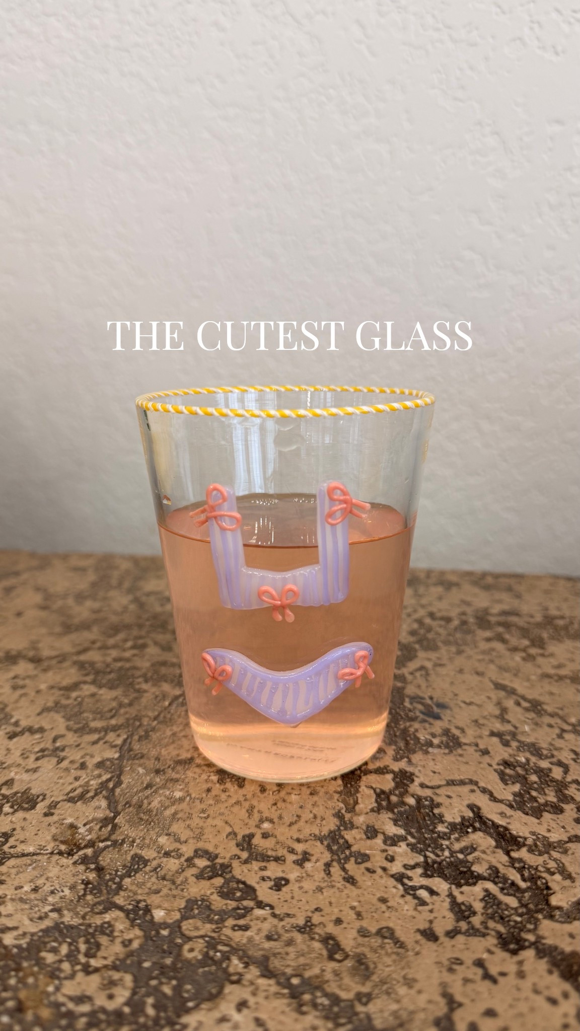 As soon as I saw this @Anthropologie glass, I knew I had to have it! Such a cute little kini glass to stay in the mood for pool days, beach days, lake days and all the bikini moments all year long! 



#LTKSwim #LTKHome #LTKSeasonal