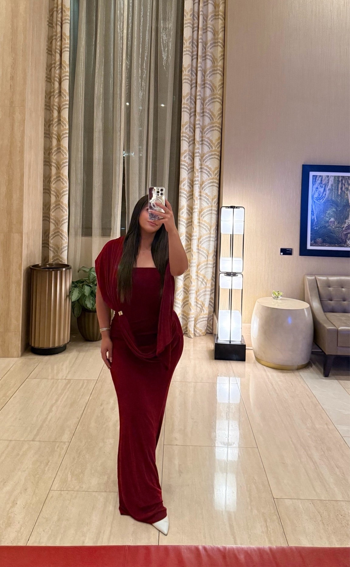 I wore this dress last night and got so many compliments on it!! Not only is it extremely stretchy and comfortable, it can also be worn multiple ways!! Love it!!! And it comes in another color too! Perfect for weddings, events, date nights etc!

#LTKootd #LTKWedding #LTKgrwm