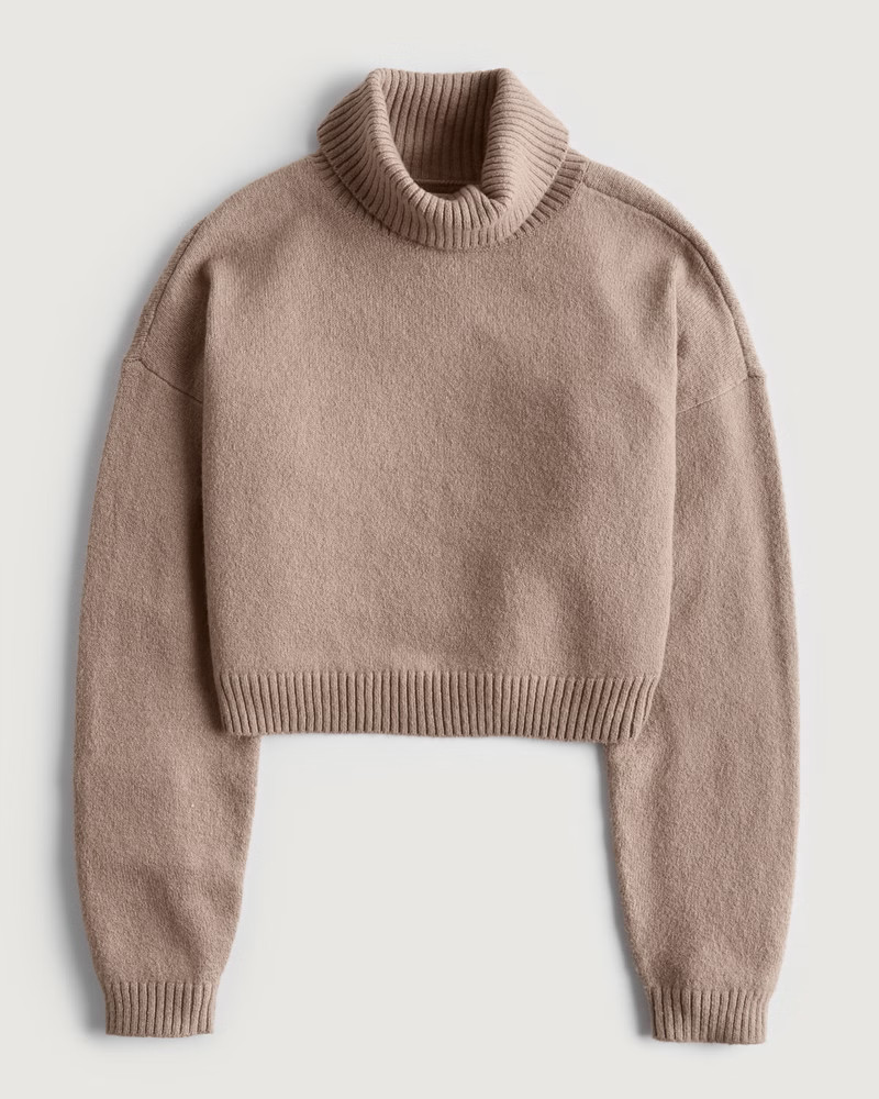 Women's Cozy Turtleneck Sweater | Women's Tops | HollisterCo.com | Hollister (US)