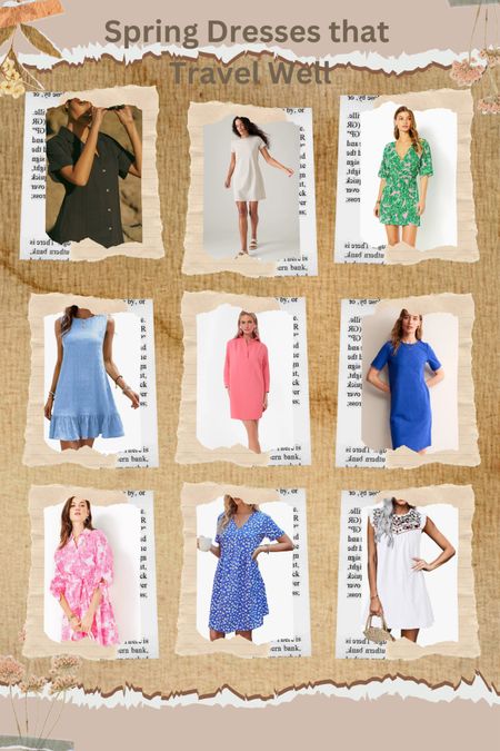 Are you looking for a Spring Dress that travels well? Check out these beauties. There is something for every budget. Resort Wear. Vacation Outfits  

#LTKover40 #LTKtravel #LTKSeasonal